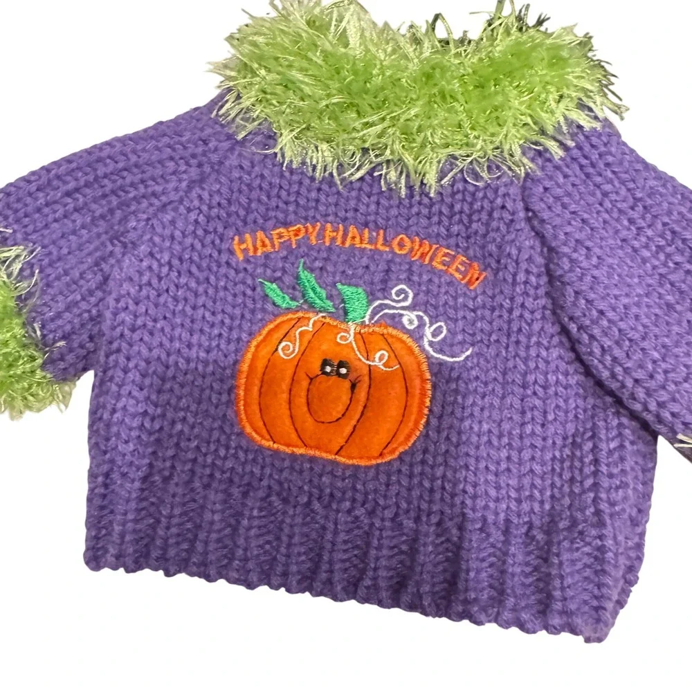 Halloween Pet Sweater Bundle Knit Puppy Cat Costume Outfit Set Sm Dog Apparel 6